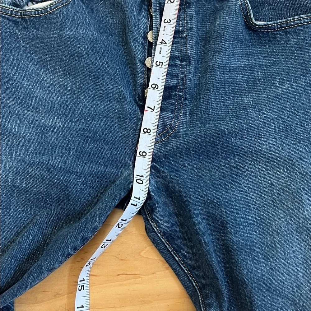 Levi's Men's Classic 501 Indigo Straight Jeans